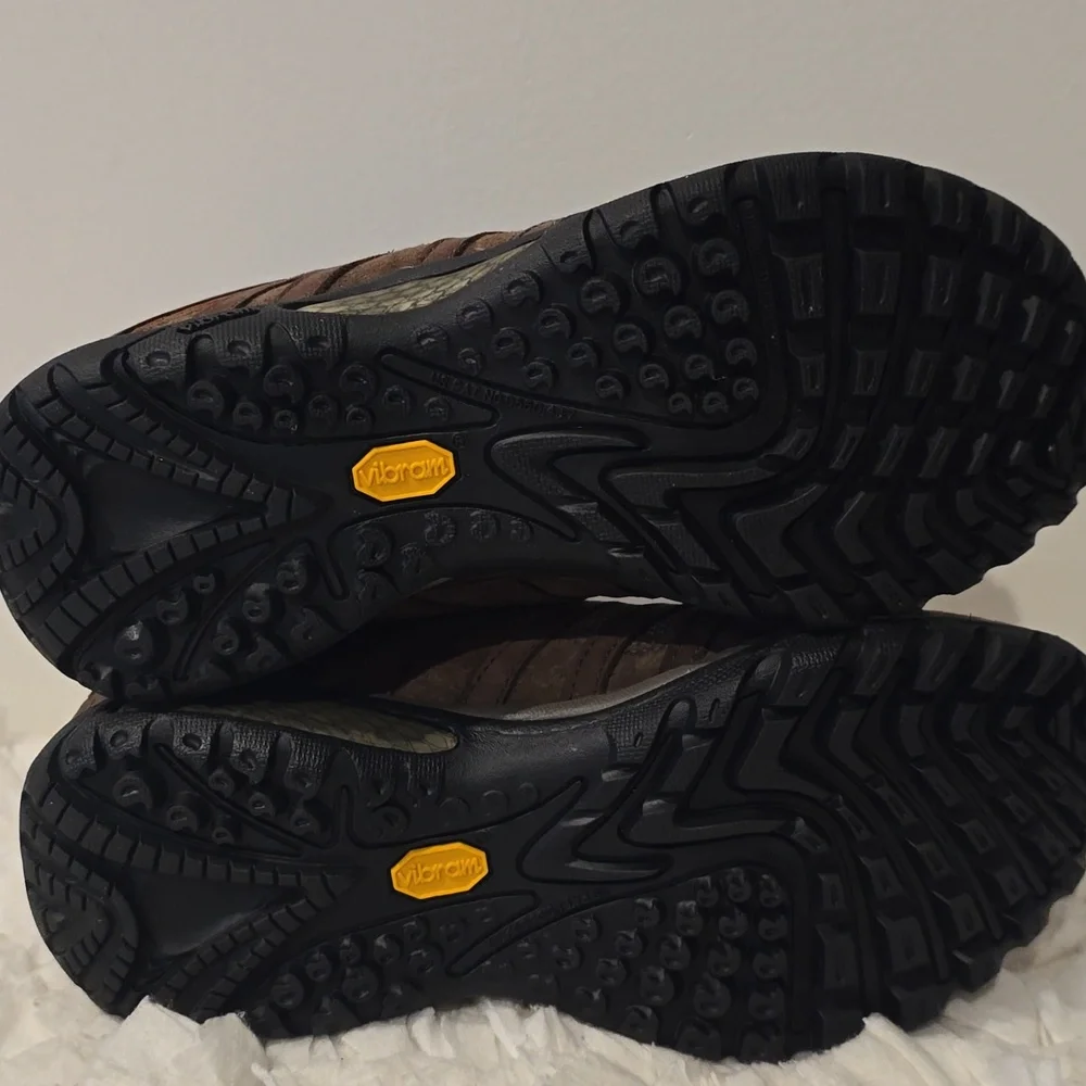 Merrell Siren Stretch Women's Brown And Orange Size 7 Hiking Shoes - Picture 8 of 11